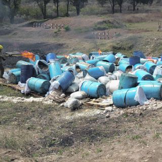 Cada kilo de droga sintética genera cinco de desechos