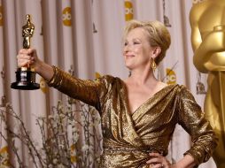 Después de 30 años, Meryl Streep vuelve a obtener el Oscar como mejor actriz principal. AP  /