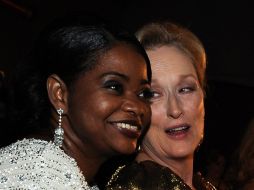 Octavia Spencer y Meryl Streep. El papel de Spencer ha motivado declaraciones del sindicato de domésticas norteamericano. AFP  /