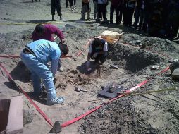 Los cuerpos fueron encontrados en el ejido San Cristobal Colón en el municpio de Durango. ARCHIVO  /