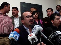 Carlos Jaramillo, ex presidente del Comité Municipal , anunció hoy su retiro del PRI.  /