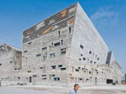 Museo de Historia de Ningbo, China, obra de Wang Shu. ESPECIAL  /