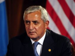 El presidente de Guatemala propone la despenalización de producción, transporte y comercio de drogas. EFE  /