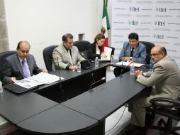 Durante sesión del Itei, que preside el consejero, Jorge Gutiérrez Reynaga. ARCHIVO  /