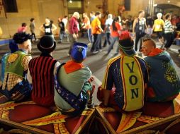 En la foto: Selección de aspirantes para el Ringling en la Estación Central de Nueva York. AFP  /