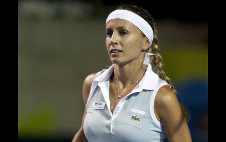 La argentina es la séptima favorita del actual Abierto Mexicano de Tenis. MEXSPORT  /