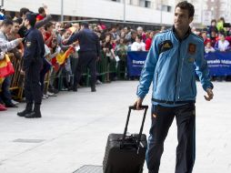 Cesc Fábregas habal de lo que ha aprendido en el Barcelona. EFE  /