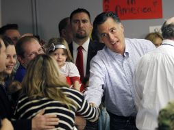 Mitt Romney ganó el martes la primaria presidencial en Arizona. AP  /