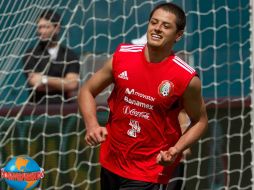 Hernández parece estar recuperando su racha goleadora, que con el Tri, suele ser letal. MEXSPORT  /
