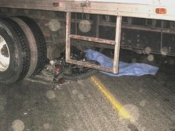 De acuerdo con las primeras investigaciones, el conductor de la motocicleta manejaba bajo los influjos del alcohol.  /