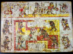 La muestra está integrada por 94 códices coloniales, 68 reproducciones de los siglos XVII al XIX, y uno prehispánico. EL UNIVERSAL  /