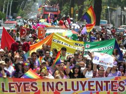La comunidad lésbico-gay del país lucha por una inclusión legal en la sociedad. ARCHIVO  /
