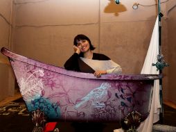 Susana Romo, actriz de ''Barquito de papel''.  /