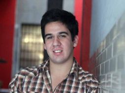 Actualmente, Cuauhtémoc Vidrio cursa sexto semestre de preparatoria.  /