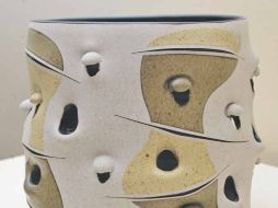 Pieza de la exposición del reconocido artista mexicano Gustavo Pérez.  /