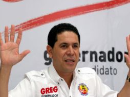 El actual alcalde de Cancún dice que la candidatura de ''Gregpuede causar daños políticos y de imagen al partido. ARCHIVO  /