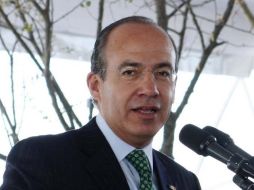 En lo que va del año, Calderón ha realizado giras por 22 estados. NTX  /