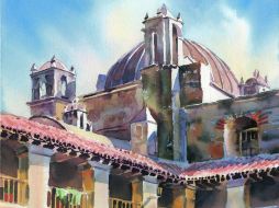 Arquitectura. Vista interior del antiguo Convento de Santo Domingo.  /