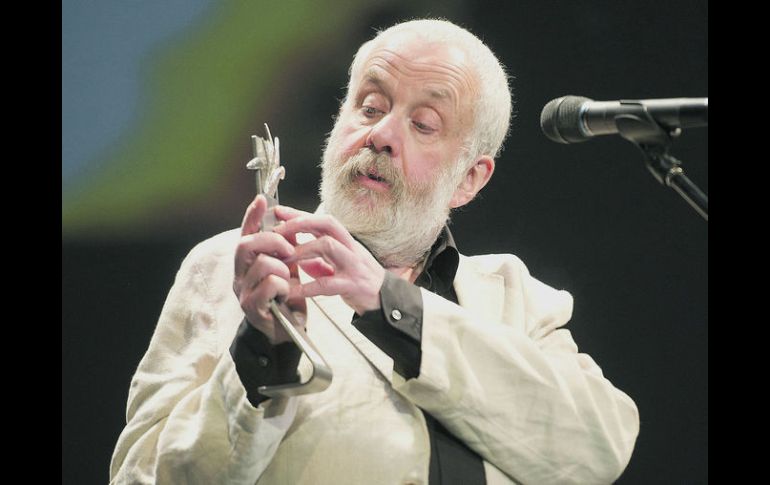 Mike Leigh recibió el Homenaje Guadalajara Internacional por su contribución al Séptimo Arte.  /