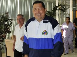 Hugo Chávez asegura que su mejoría es 'franca, progresiva y rápida'. AP  /