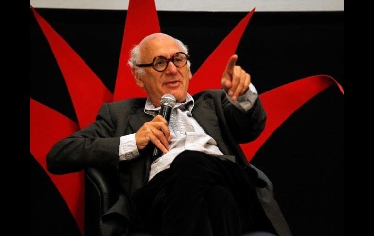 Michael Nyman durante su ponencia magistral.  /