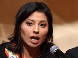 Leticia Quezada exigió a todas las bancadas apoyar la propuesta. NOTIMEX  /