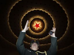 China cuenta con el Ejército más grande del mundo. En la imagen, el maestro de una banda militar. AP  /