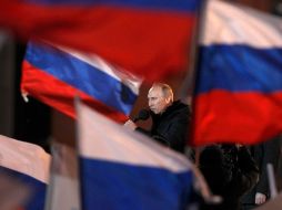 Vladimir Putin declaró su victoria en las elecciones presidenciales de Rusia este domingo. REUTERS  /