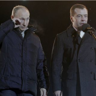 Victoria de Putin, con el 63.9 por ciento de votos