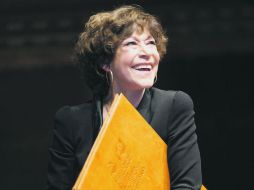 Cristina Pacheco, en el Palacio de Bellas Artes de la Ciudad de México. EFE  /