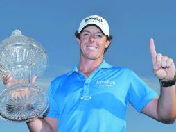 Rory McIlroy es el golfista número 16 que conquista la cima del ránking mundial. AP  /