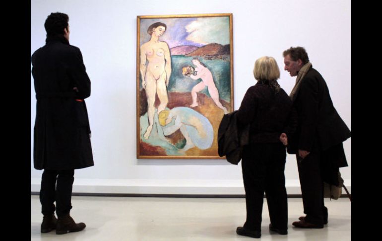 La exposición presentará obras inéditas de Matisse hasta el 18 de junio. AFP  /