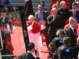 El Papa Benedicto XVI se encontrará con la feligresía mexicana el próximo 25 de marzo en la ciudad de León, Guanajuato. ARCHIVO  /