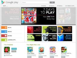 Pantalla del sitio web Play Store de Google Inc. AP  /