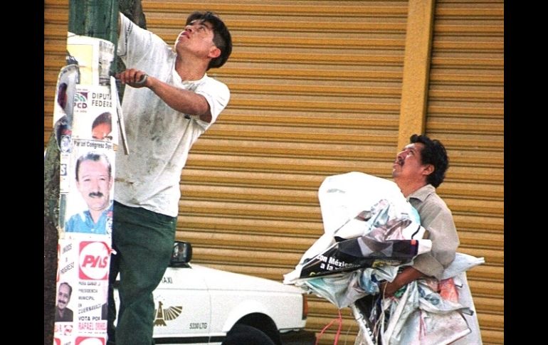 El hartazgo de la ciudadanía es comprensible, pero se pidió que no retiren la publicidad. ARCHIVO  /