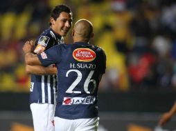 Los locales dejaron espacios que Monterrey aprovechó para marcar el tercer tanto por medio de Abraham Carreño (i). MEXSPORT  /