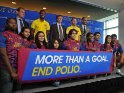 gGates logró que India cumpliera un año sin registrar un solo caso nuevo de polio. ARCHIVO  /