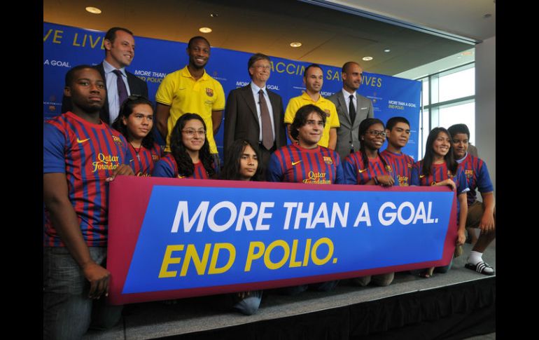 gGates logró que India cumpliera un año sin registrar un solo caso nuevo de polio. ARCHIVO  /