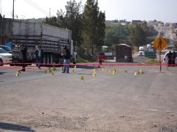 Un número no cuantificado de sicarios disparó en más de 200 ocasiones con fusiles AR-15 y AK-47.  /