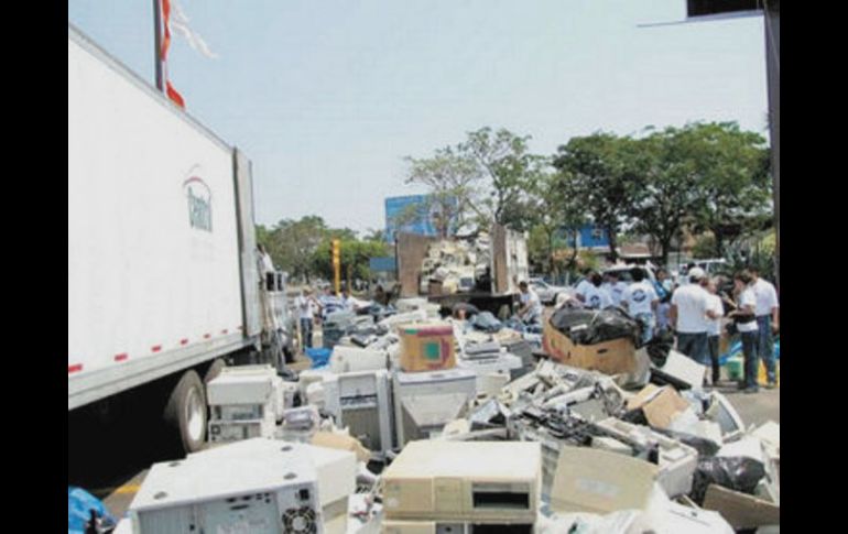 En Guadalajara 240 familias y 30 compañías privadas que se deshicieron de sus residuos. ARCHIVO  /