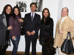 Marisa Lazo, Susana Ramírez, Memo Martínez, Paty Plasencia y Vivian Charpenel.  /