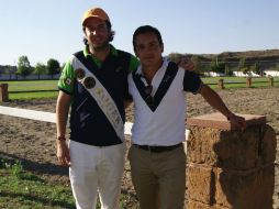 José Antonio “Seco” Amutio y Froylán Caballero.  /