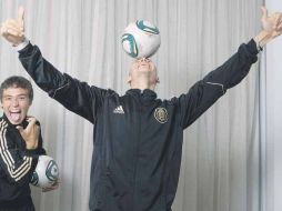 ''Cubo'' Torres y ''Chatón'' Enríquez, integrantes del Rebaño, fueron llamados en la penúltima convocatoria del “Flaco” Tena. MEXSPORT  /