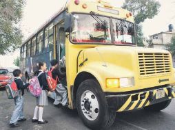 La ubicación de los planteles incidirá en la implementación de rutas de transporte escolar. EL UNIVERSAL  /