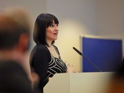 Villa pronuncia un discurso durante las Jornadas europeas de las víctimas del Terrorismo. EFE  /