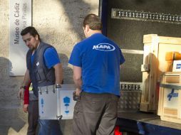 Los sindicatos españoles convocaron hoy una huelga general para el 29 de marzo contra la reforma laboral. EFE  /