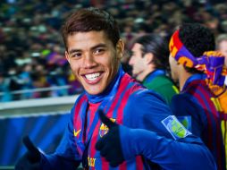 Jonathan ha tenido regularidad con el Barcelona B, pero espera que pronto pueda hacerse un hueco en el primer equipo. ARCHIVO  /