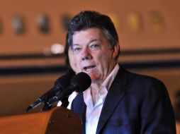 Santos trató el asunto del narcotráfico con ex presidentes de España, Brasil y Chile. NTX  /