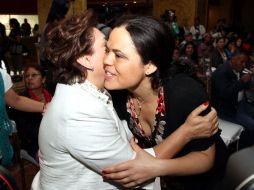 La panista apostó porque una vez que pase el 18 de marzo se cierren filas y se dejen atrás las diferencias. NTX  /