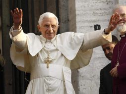 El Papa Benedicto XVI advirtió hoy que la violencia es un instrumento del ''anticristo''. EFE  /